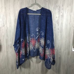 Jackets & Coats - Blue kimono Jackets & Coats - Blue kimono